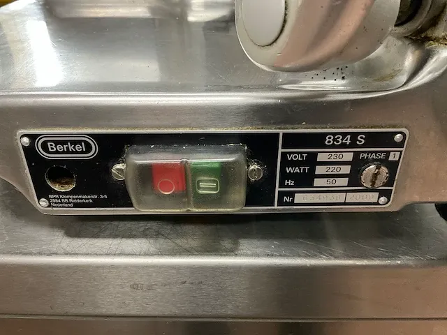 Berkel 834 s snijmachine - afbeelding 6 van  14