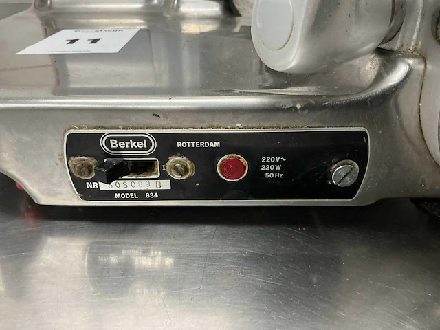 Berkel 834 snijmachine - afbeelding 6 van  6