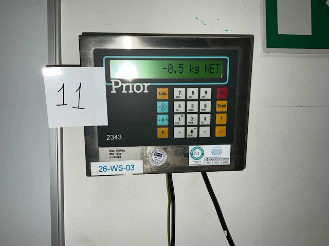 Berkel prior - 2343 - industriele weegschaal - afbeelding 3 van  4