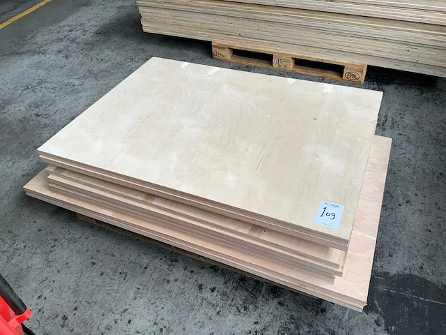 Berken multiplex plaat (11x) - afbeelding 1 van  2