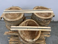 Berkenstam ø 450-550 mm 80 mm (26x) - afbeelding 3 van  6