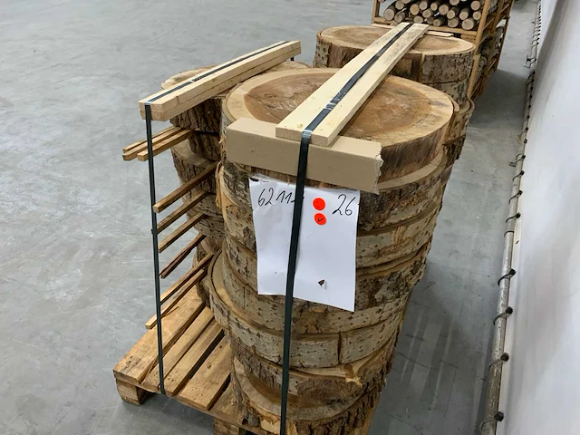 Berkenstam ø 450-550 mm 80 mm (26x) - afbeelding 6 van  6
