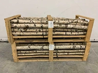 Berkenstam ø 50-120 mm 1800 mm (64x) - afbeelding 2 van  8