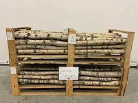 Berkenstam ø 50-120 mm 1800 mm (64x) - afbeelding 3 van  10