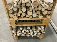 Berkenstam ø 50-120 mm 1800 mm (64x) - afbeelding 5 van  10