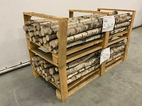 Berkenstam ø 50-120 mm 1800 mm (64x) - afbeelding 1 van  8