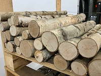 Berkenstam ø 50-120 mm 800 mm (109x) - afbeelding 7 van  8