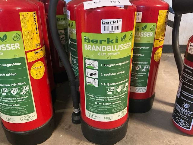 Berki schuim brandblusser (8x) - afbeelding 2 van  4