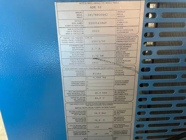 Berko - br25 - schroefcompressor - 2005 - afbeelding 3 van  13