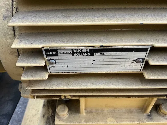 Berko - vt375 - 2,2kw 250 liter compressor - afbeelding 6 van  10