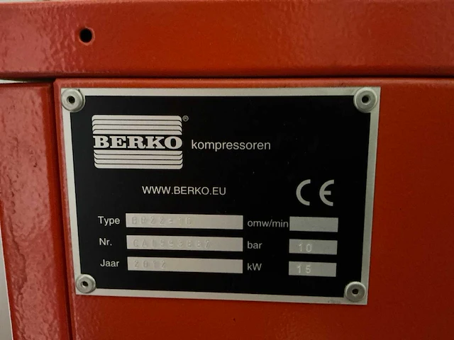 Berko schroefcompressors - afbeelding 18 van  26