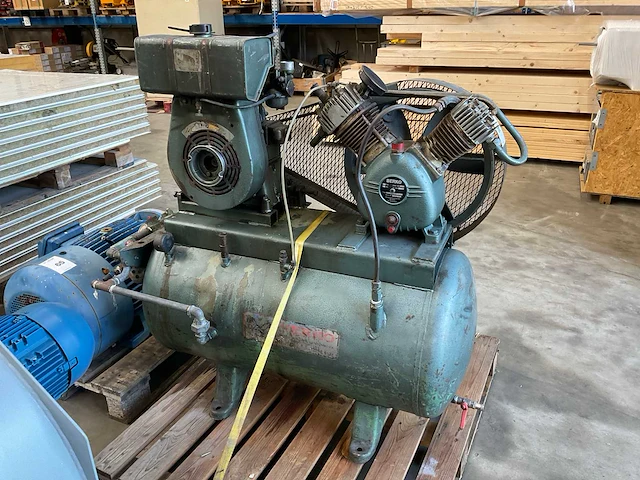 Berko vt 280/200 luchtcompressor, benzine - afbeelding 2 van  5