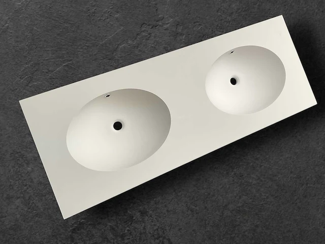 Berloni bagno solid surface wastafel mat wit - afbeelding 1 van  5