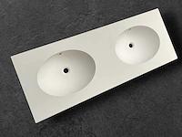 Berloni bagno solid surface wastafel mat wit - afbeelding 1 van  5