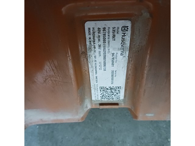 Bermmaaier pro accu, husqvarna, 535irxt, 2020 - afbeelding 8 van  8