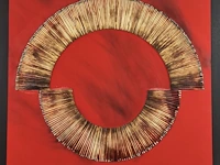 Bernard aubertin : dessin de feu sur aluminium - afbeelding 2 van  5