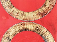 Bernard aubertin : dessin de feu sur aluminium - afbeelding 2 van  5