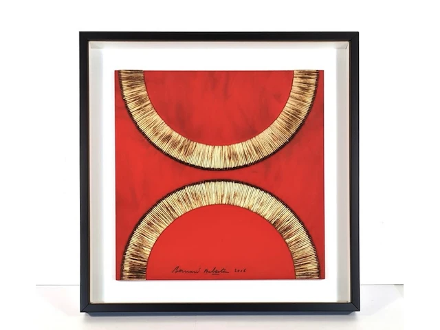 Bernard aubertin : dessin de feu sur aluminium - afbeelding 1 van  20