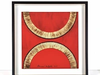 Bernard aubertin : dessin de feu sur aluminium - afbeelding 1 van  20
