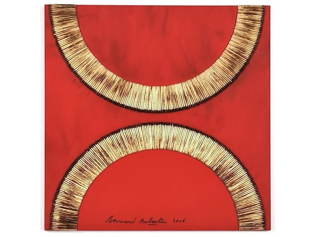 Bernard aubertin : dessin de feu sur aluminium - afbeelding 14 van  20
