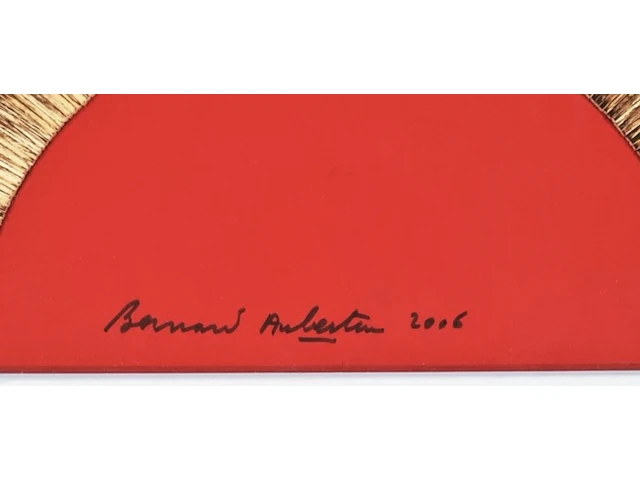Bernard aubertin : dessin de feu sur aluminium - afbeelding 18 van  20