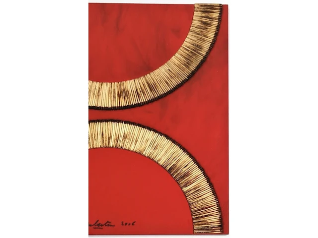 Bernard aubertin : dessin de feu sur aluminium - afbeelding 19 van  20