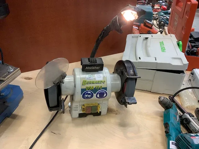 Bernardo dsa150 dubbele tafelslijpmachine - afbeelding 3 van  3