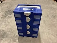 Berner bera clic lege gereedschapskoffer (4x) - afbeelding 1 van  1
