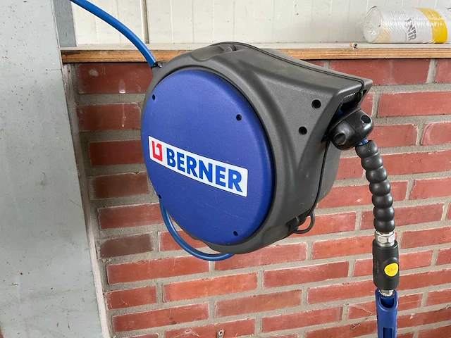 Berner luchtslanghaspel 10 meter - afbeelding 1 van  3