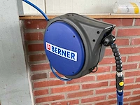 Berner luchtslanghaspel 10 meter - afbeelding 1 van  3