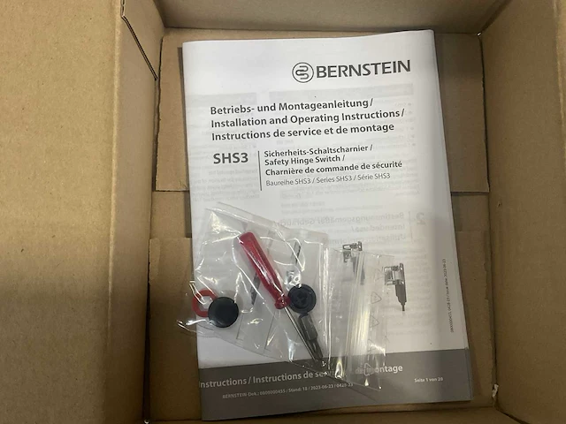 Bernstein scharnierschakelaar (4x) - afbeelding 5 van  6