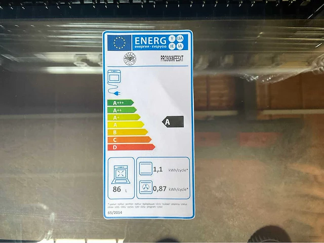 Bertazzoni pro906mfesxt fornuis - afbeelding 2 van  6