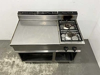 Berto's - 2-pits fornuis met neutrale unit - afbeelding 6 van  6