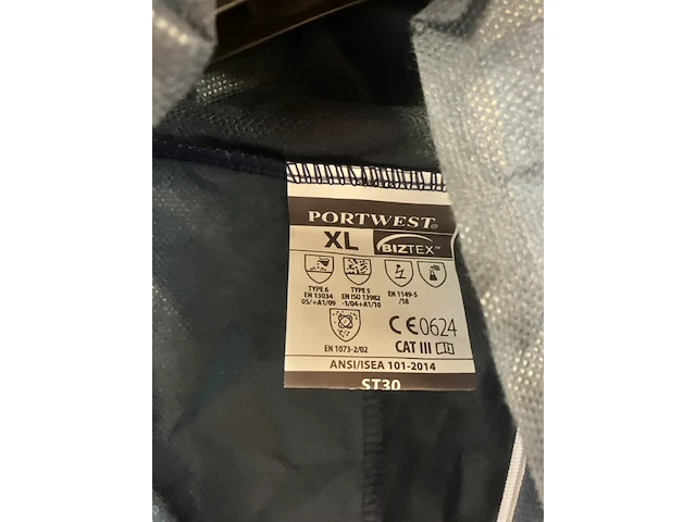 Beschermingsoverall mt xl marine - afbeelding 5 van  5