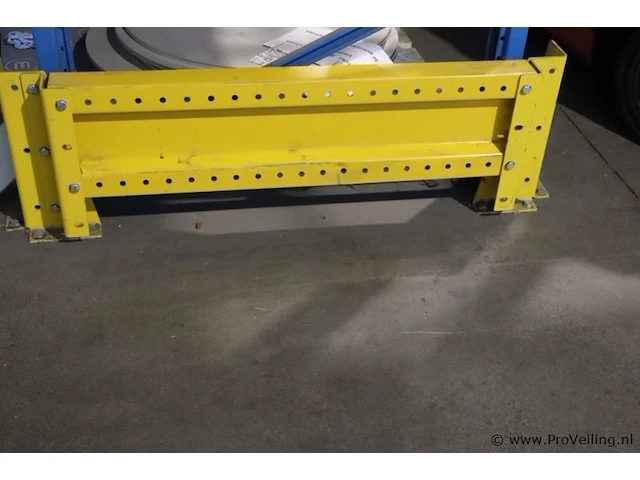 Beschermrail voor enkele schaprij - 127x20x40cm - afbeelding 1 van  2