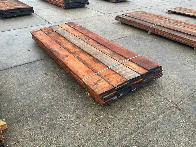 Beschoeiing plank 21x200 hardhout (41x) - afbeelding 3 van  6