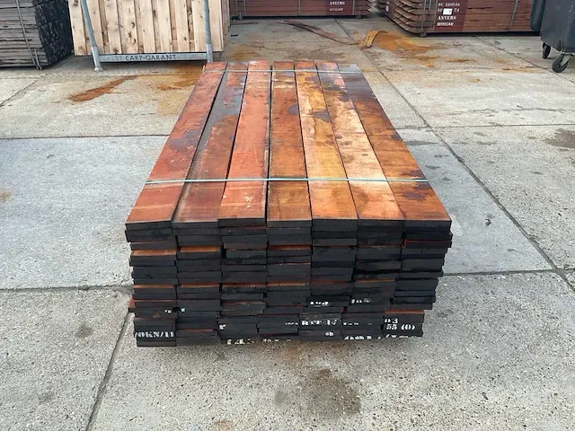 Beschoeiing plank 26x155 hardhout (35x) - afbeelding 7 van  8