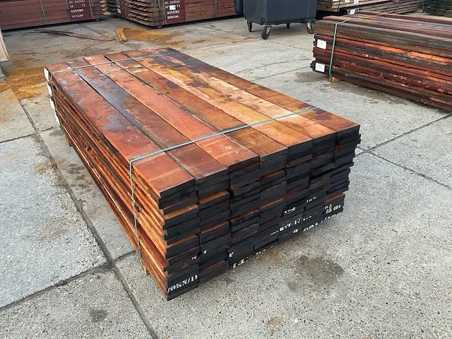 Beschoeiing plank 26x155 hardhout (35x) - afbeelding 8 van  8
