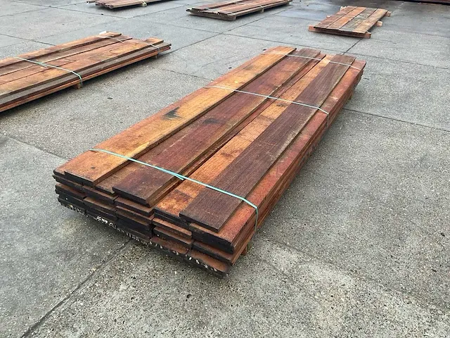 Beschoeiing plank 26x200 hardhout (43x) - afbeelding 4 van  6
