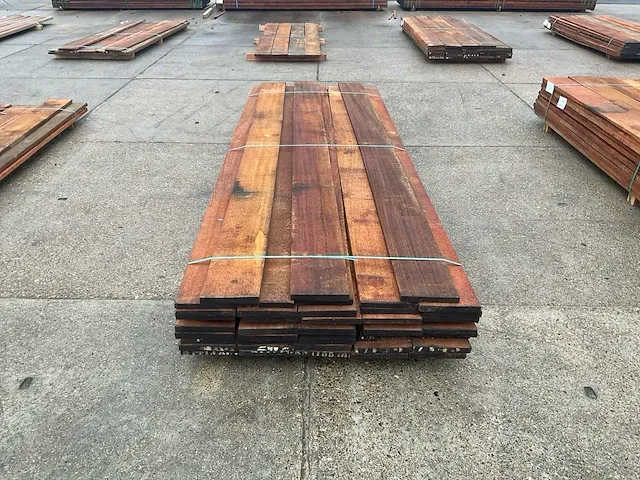 Beschoeiing plank 26x200 hardhout (43x) - afbeelding 5 van  6