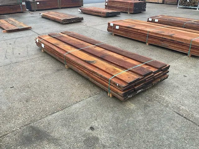 Beschoeiing plank 26x200 hardhout (43x) - afbeelding 6 van  6