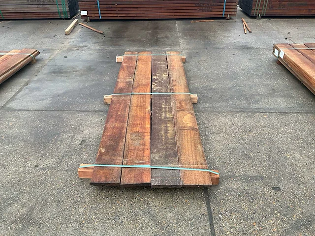 Beschoeiing plank 26x200 hardhout (4x) - afbeelding 5 van  6