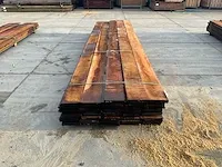 Beschoeiing plank 26x200 hardhout (75x) - afbeelding 2 van  6