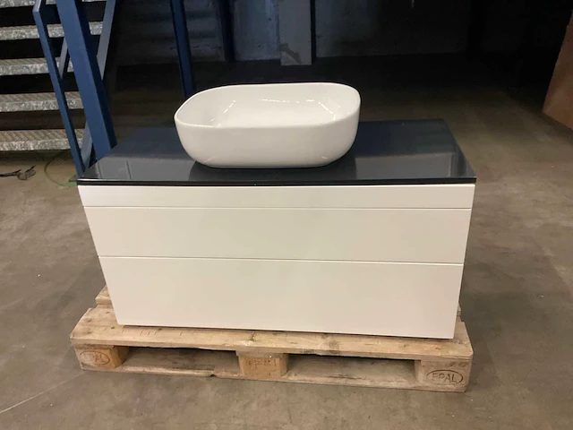 Best design beauty badmeubel 100 cm - afbeelding 3 van  5