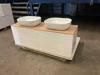 Best design beauty badmeubel 140 cm - afbeelding 2 van  5