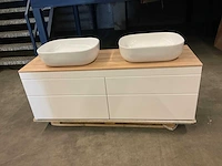 Best design beauty badmeubel 140 cm - afbeelding 3 van  5
