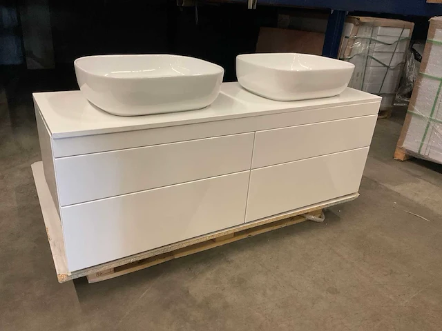 Best design beauty badmeubel 140 cm - afbeelding 1 van  5
