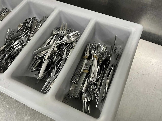Bestekbak met gebaksvorken - afbeelding 3 van  3