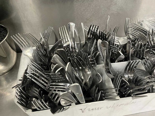 Bestekkorf met vorken - afbeelding 2 van  4