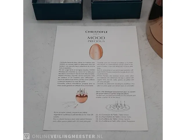 Bestekset christofle, mood precious - afbeelding 9 van  10